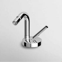 Zucchetti Faucets ZP1336.1880 - Single Lever Bidet Mixer, Swivel Spout With Aerator, Flexible Tails