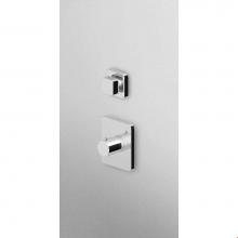 Zucchetti Faucets ZP7077.1900 - Built-In Thermostatic Shower Mixer With 1 Stop Valve