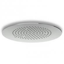 Zucchetti Faucets Z94164.1900 - 15 3/4 Ceiling Mounted Stainless Steel Rain Shower Head. Minimum Flowrate Requested: 3,2 Gpm