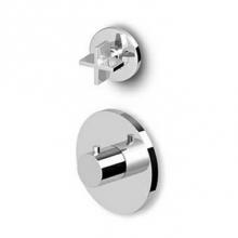 Zucchetti Faucets ZD5646.1900 - Built-In Thermostatic Shower Mixer And 2/3 Way Diverter