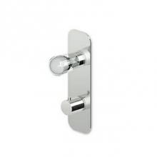 Zucchetti Faucets ZNU077.1900 - Built-In Thermostatic Shower Mixer With Volume Control