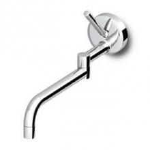 Zucchetti Faucets ZP1620.1900 - Isy Built-In Single Lever Sink Mixer With Swivel Spout And Aerator