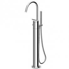 Zucchetti Faucets ZP1629.1900 - Free Standing Single Lever Bath Shower Mixer