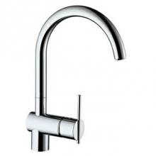 Zucchetti Faucets ZX3370.195E - Spin Single Lever Sink Mixer With Swivel Spout