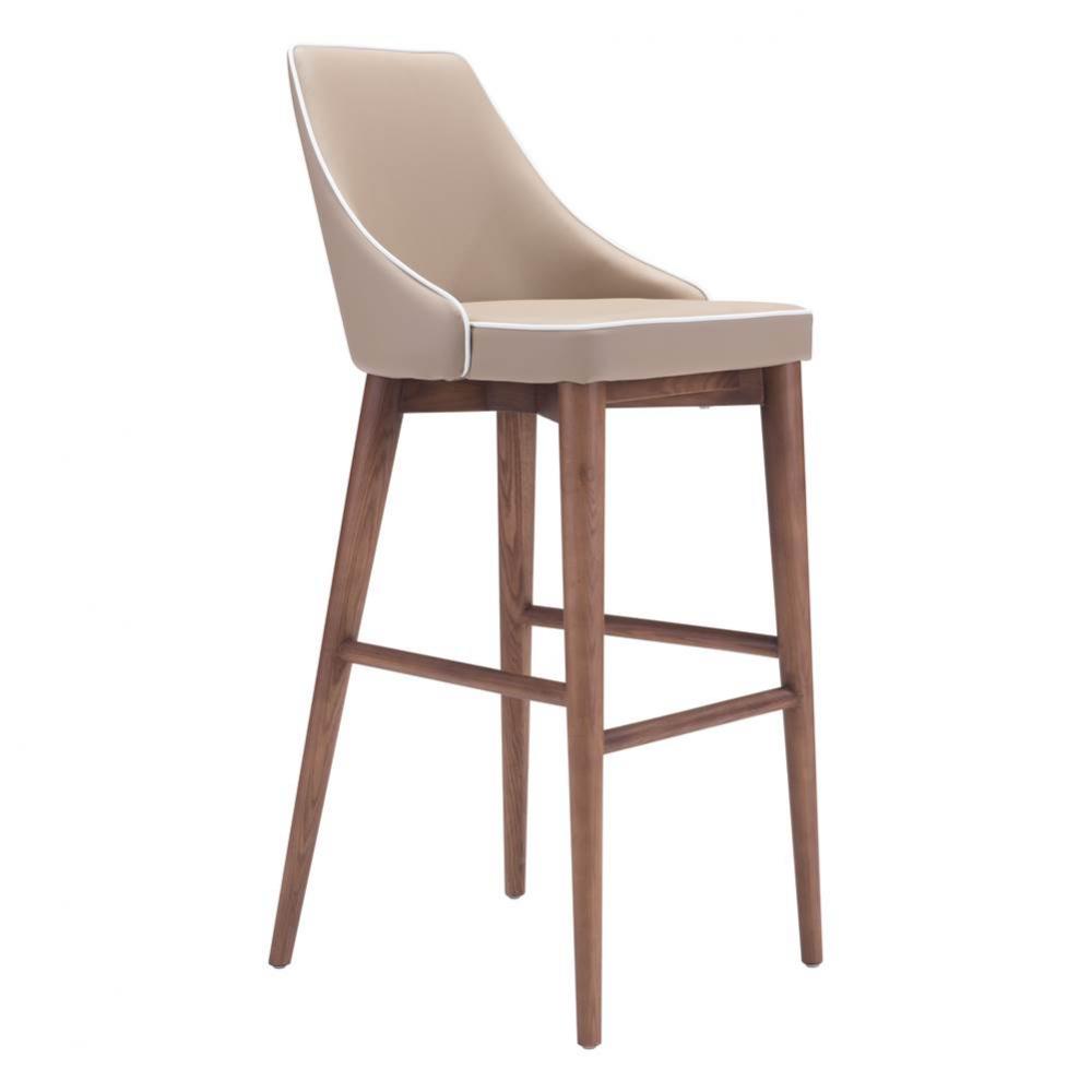 Moor Bar Chair Beige