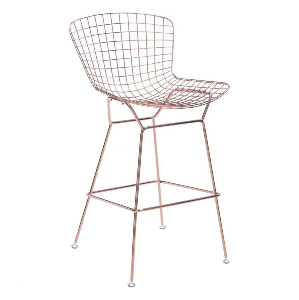 Wire Bar Chair Rose Gold (Set of 2)