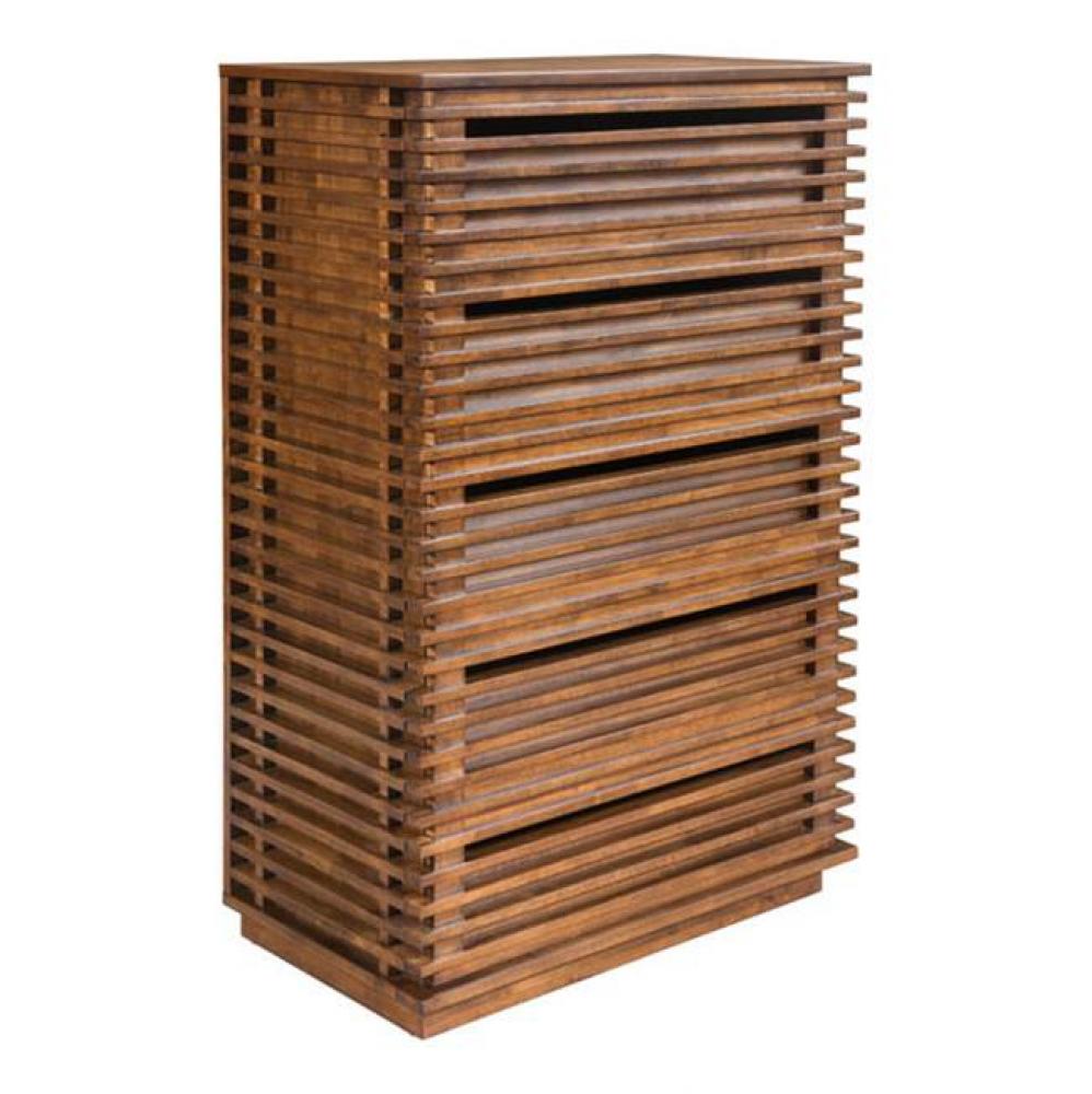 Linea High Chest Walnut