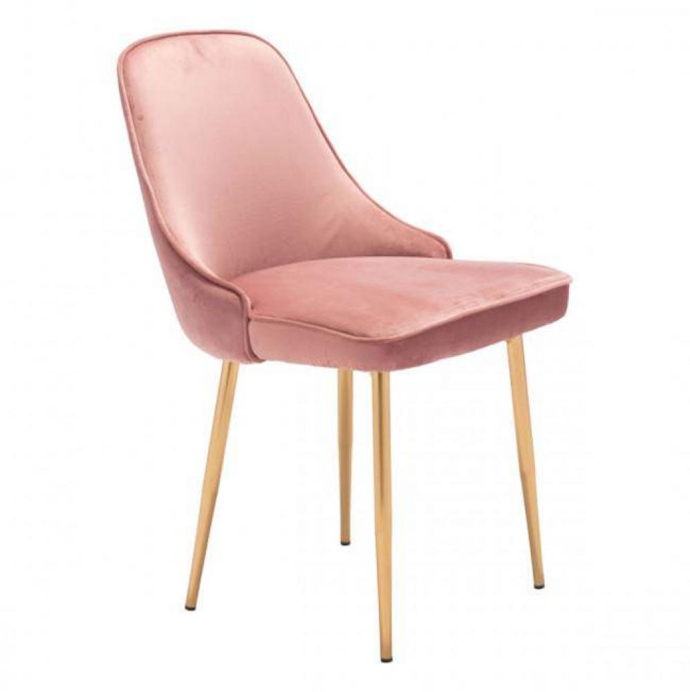 Merritt Dining Chair Pink Velvet