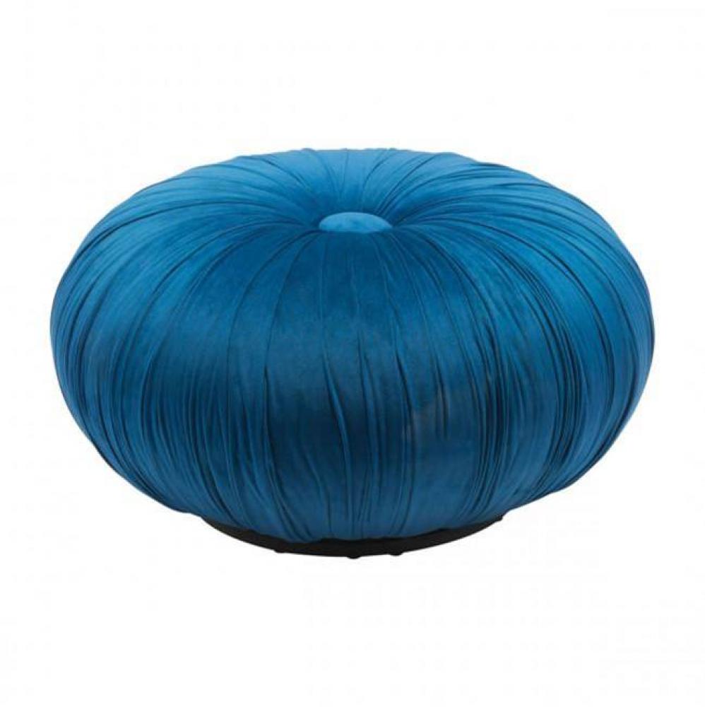 Bund Ottoman Blue Velvet