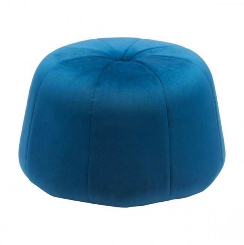 Dulcet Ottoman Blue Velvet