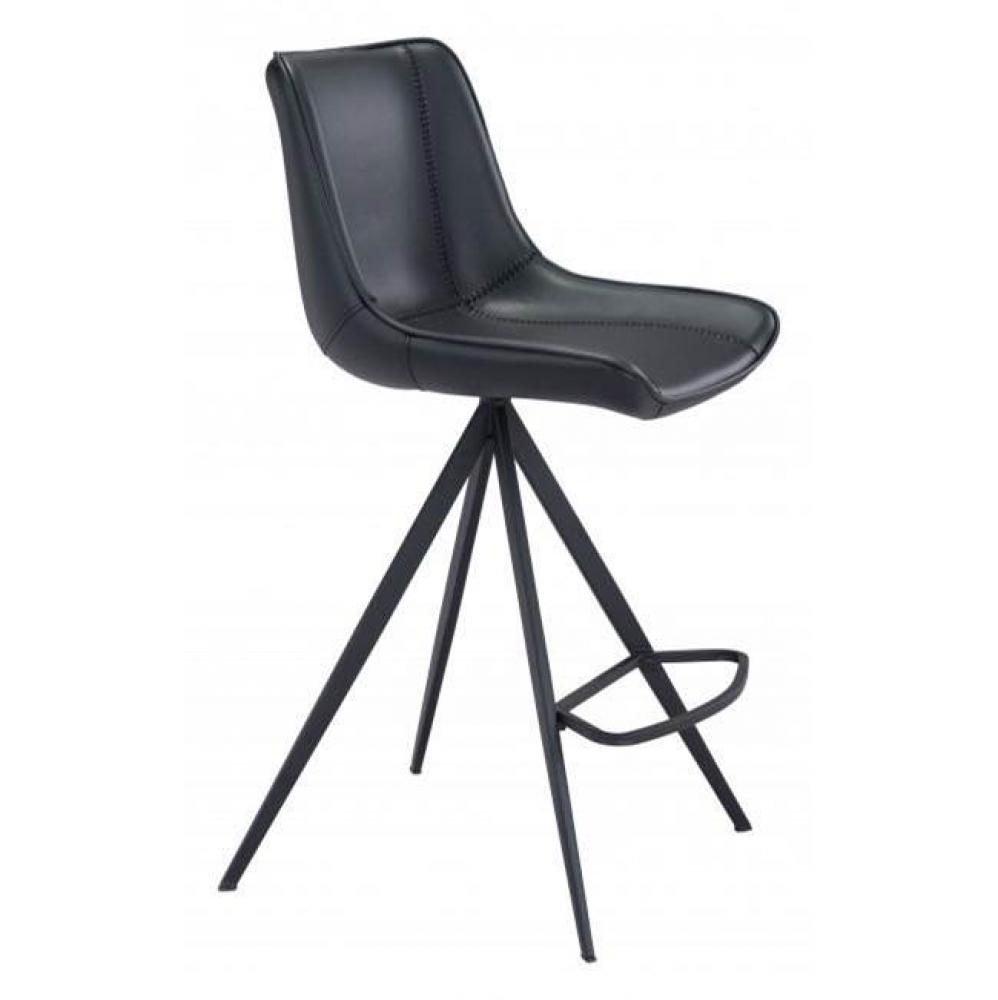 Aki Counter Chair (Set of 2) Black