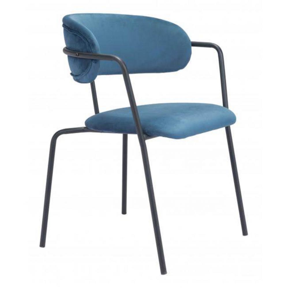 Emrys Dining Chair (Set of 2) Blue and Black