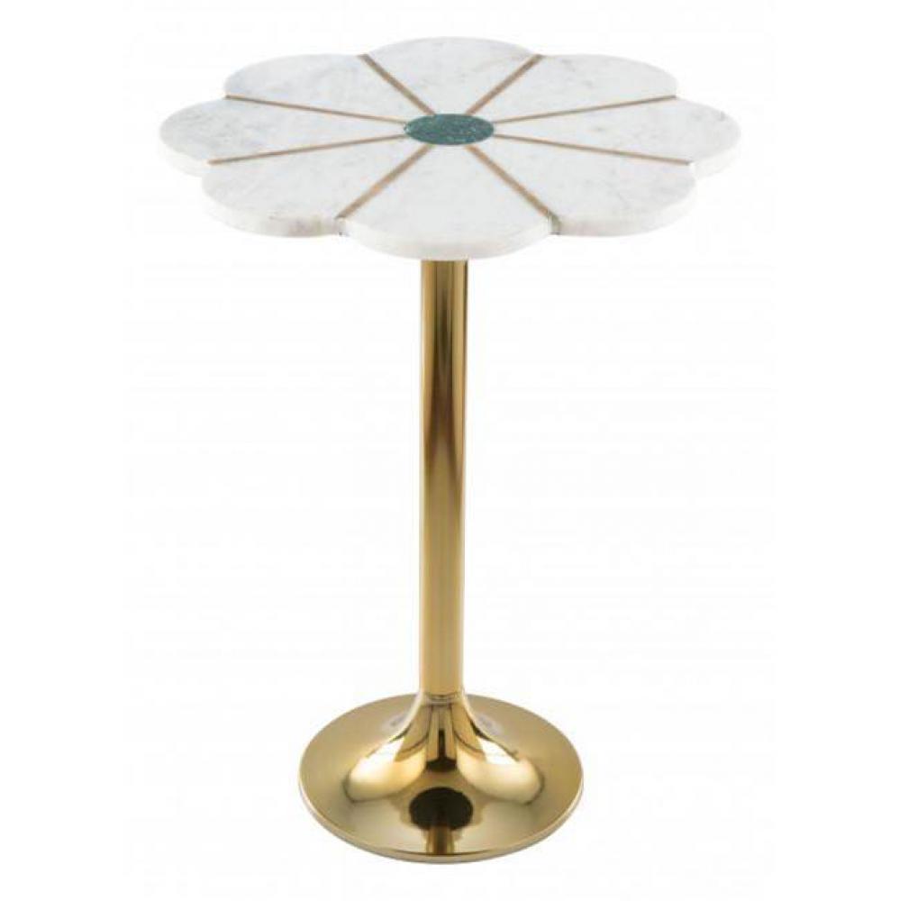 Scallop Side Table Multicolor