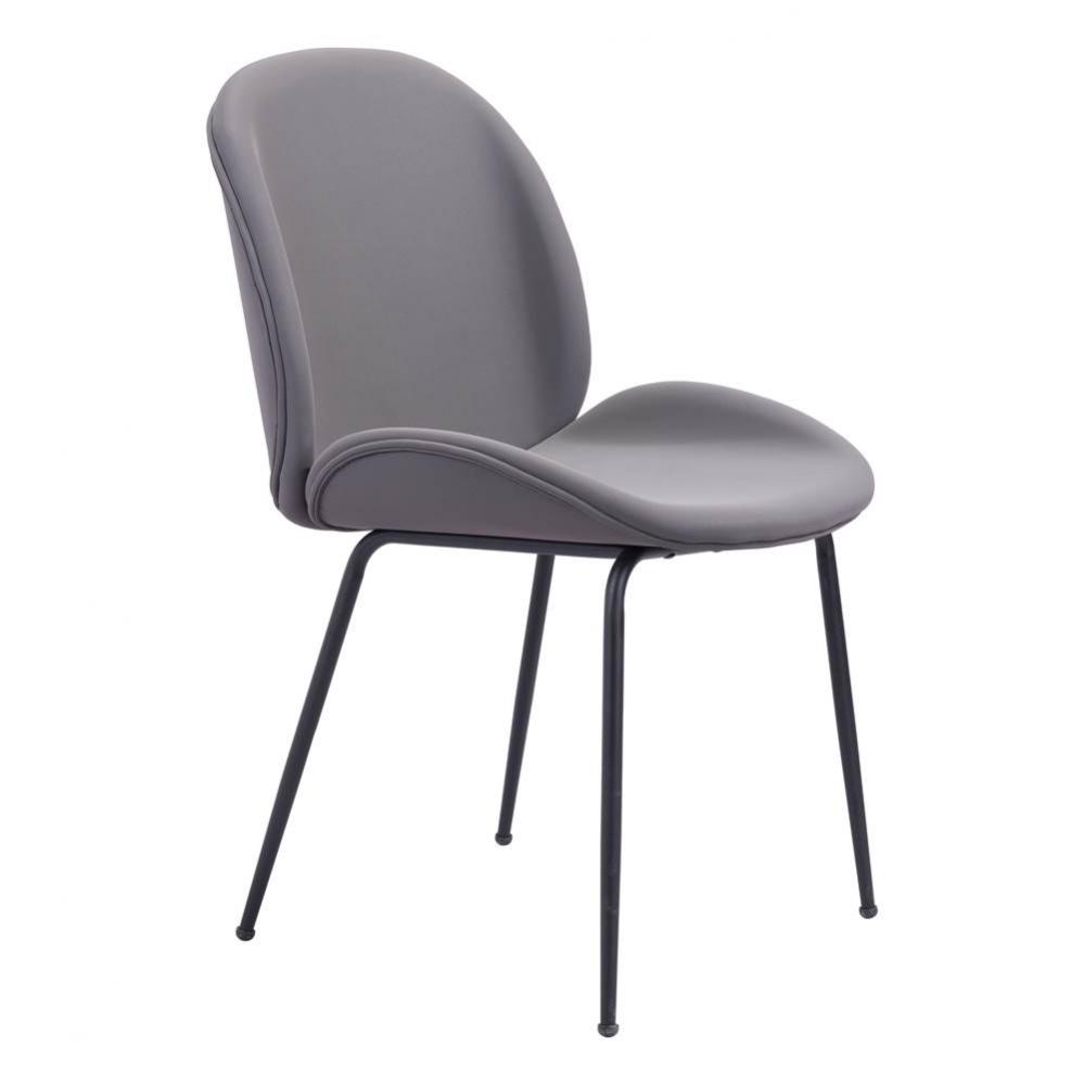 Miles Dining Chair (Set of 2) Gray