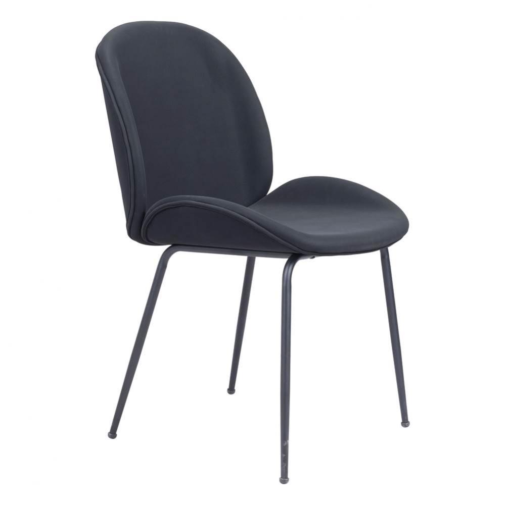 Miles Dining Chair (Set of 2) Black