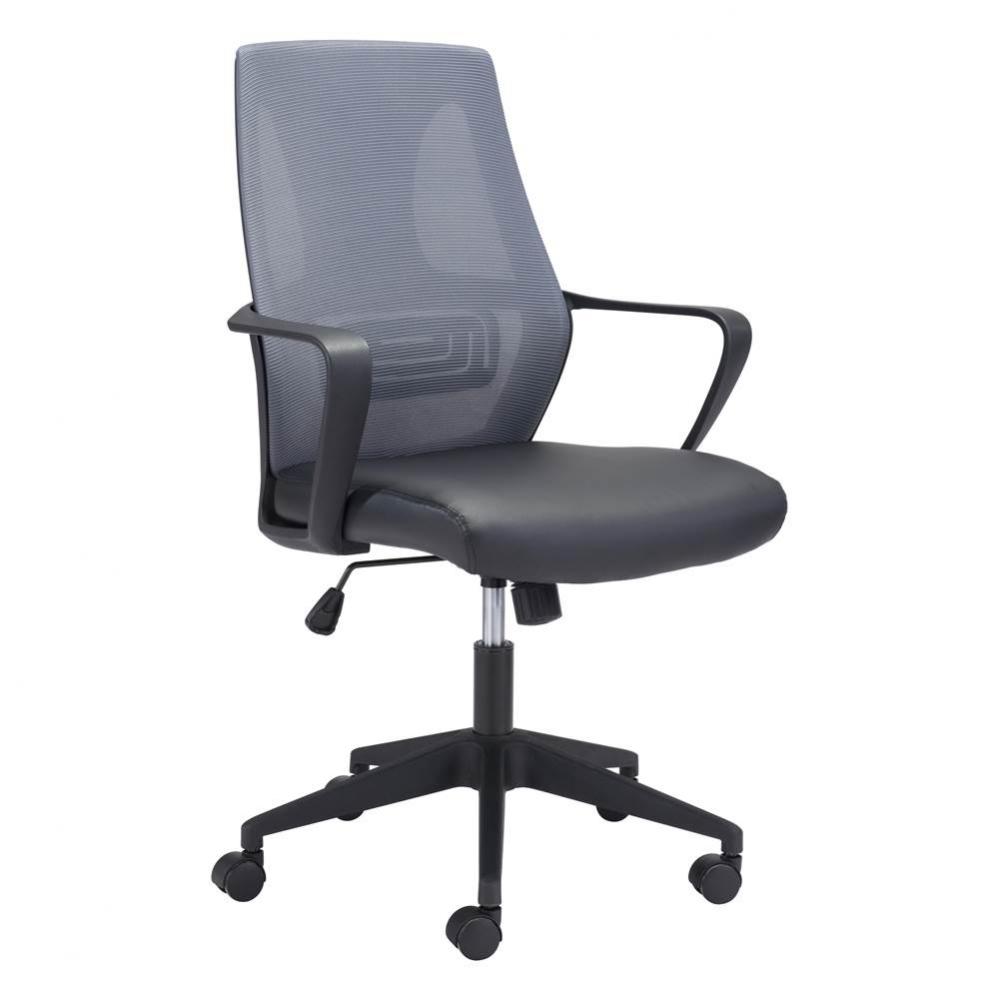 Skyrise Office Chair Gray and Black