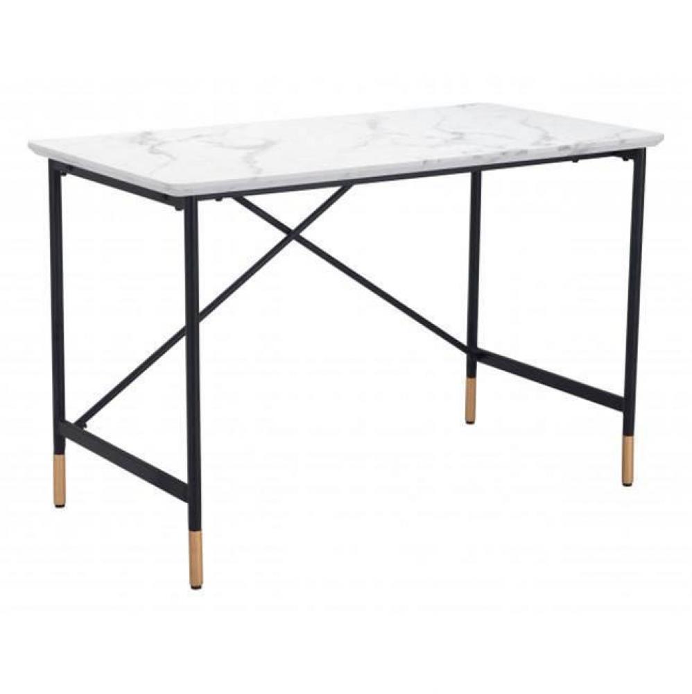 Burst Desk White and Black