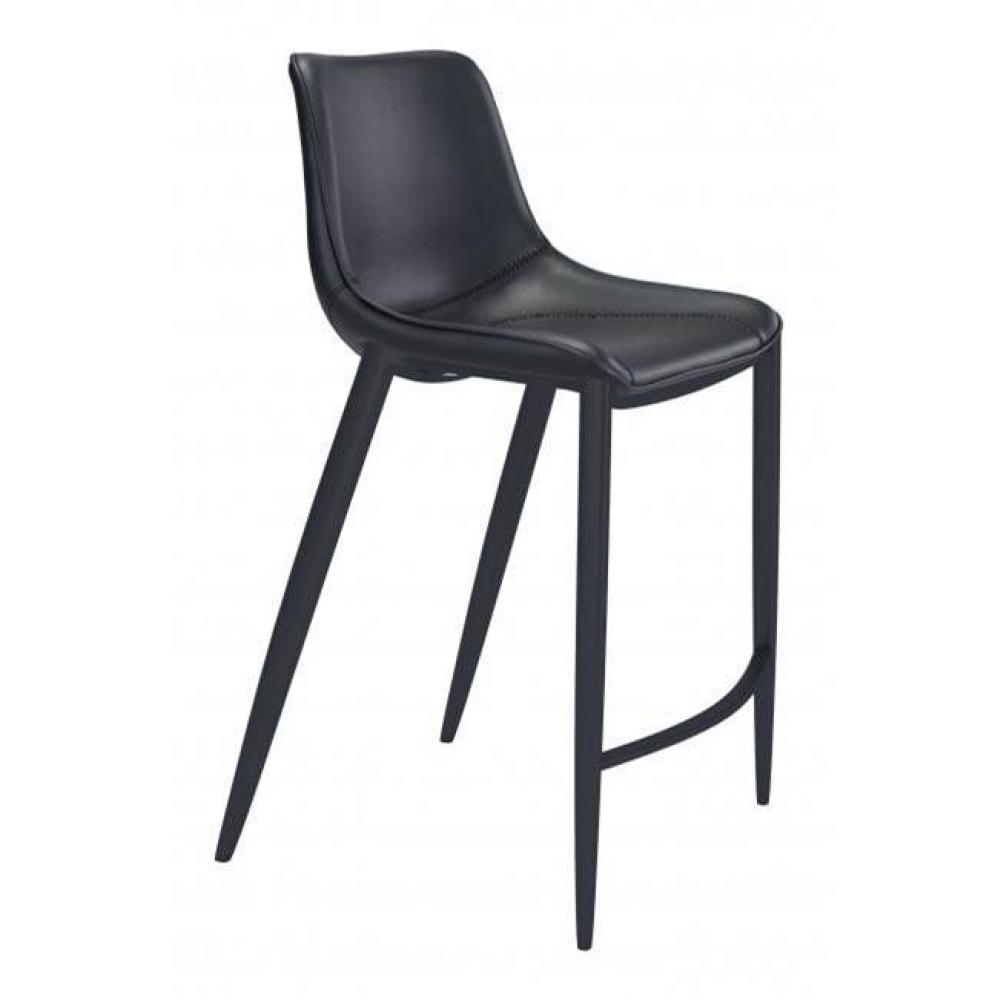 Magnus Bar Chair (Set of 2) Black