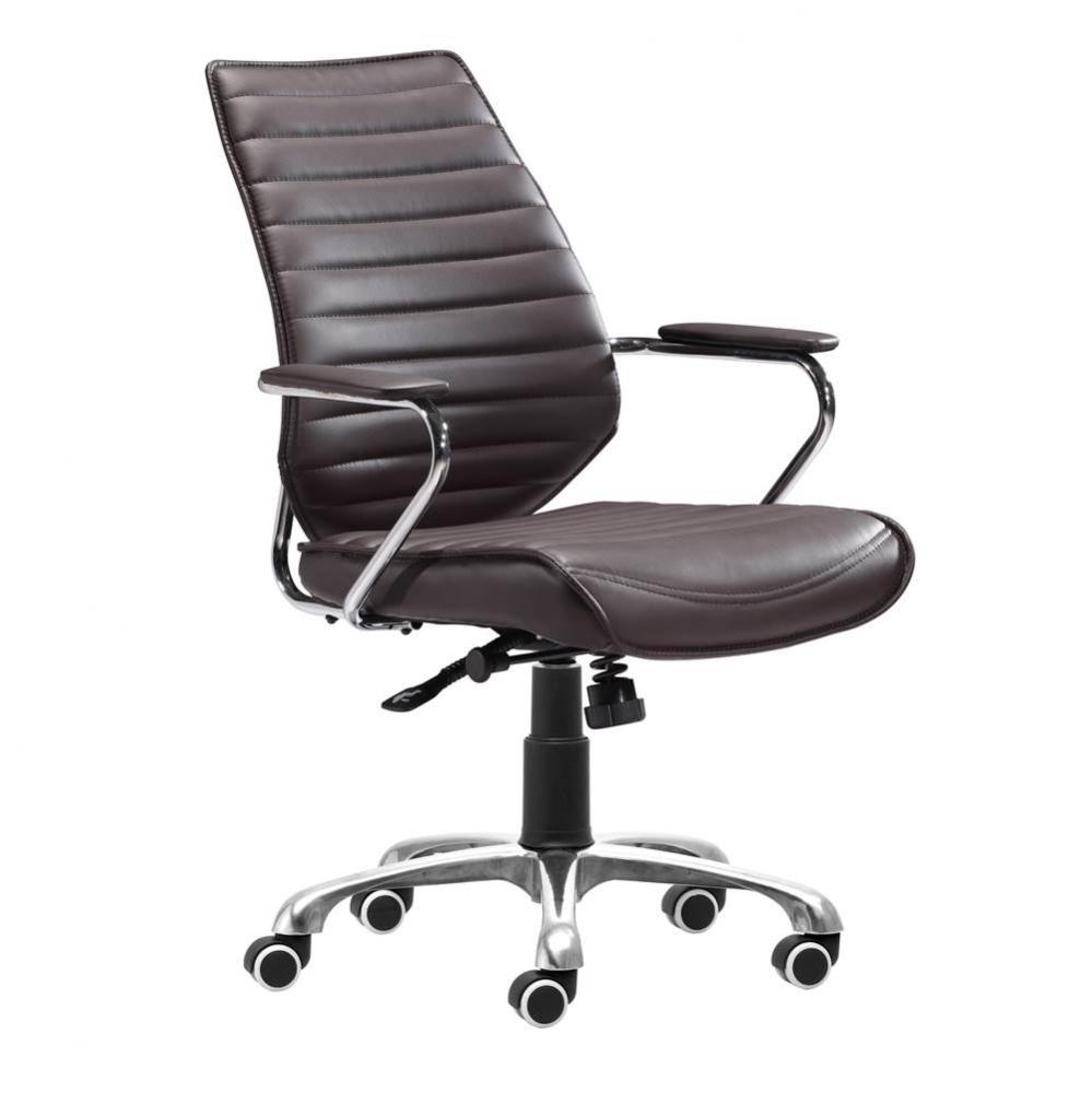 Enterprise Low Back Office Chair Espresso