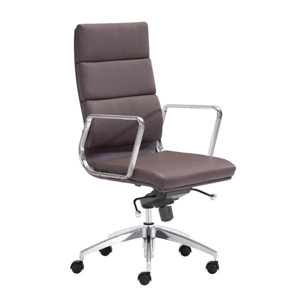 Engineer High Back Office Chair Espresso