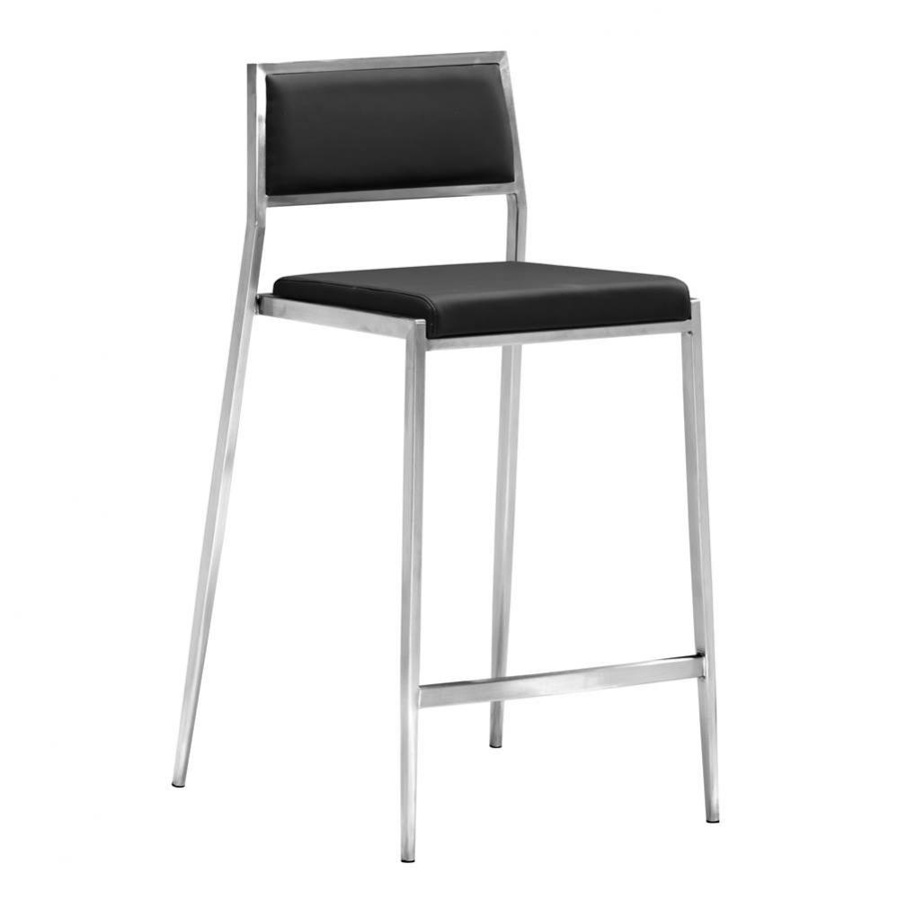 Dolemite Counter Chair (Set of 2) Black