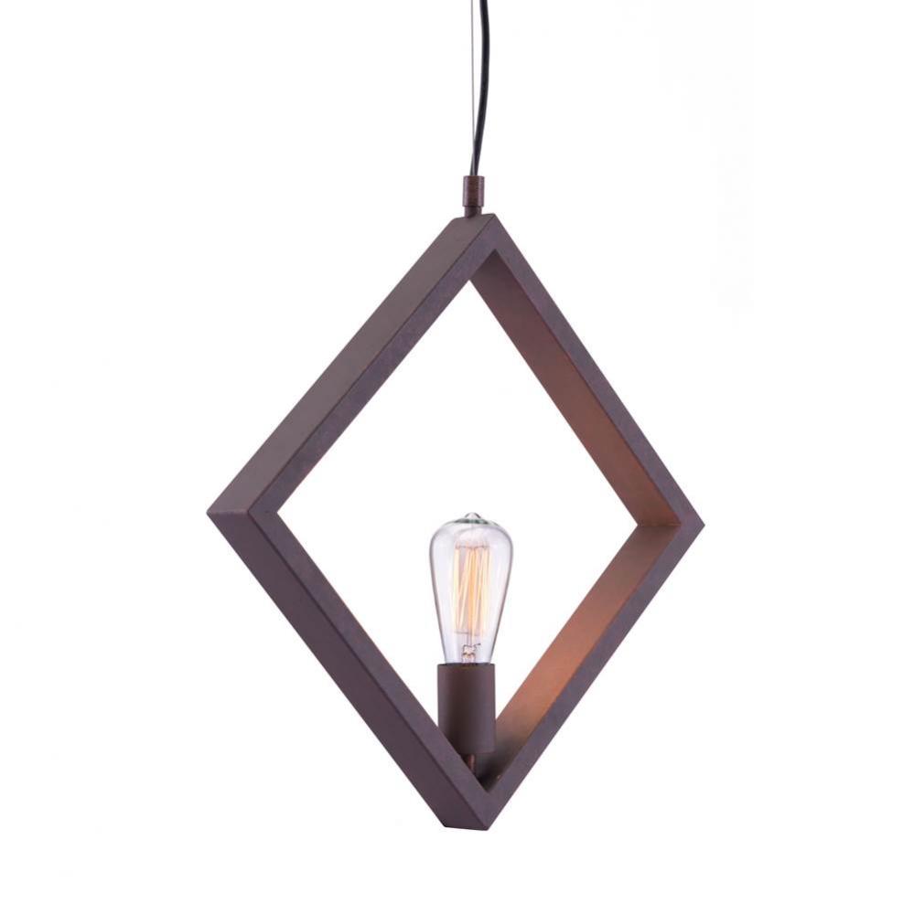 Rotorura Ceiling Lamp Rust