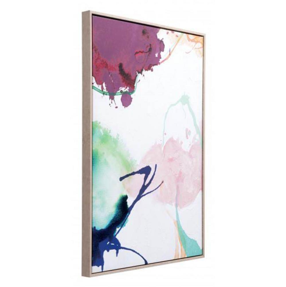 Abstract Party Canvas Multicolor