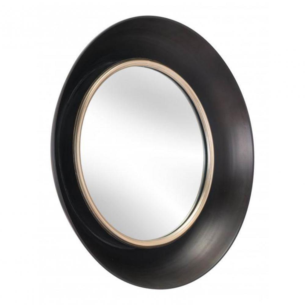 Leighton Mirror Black