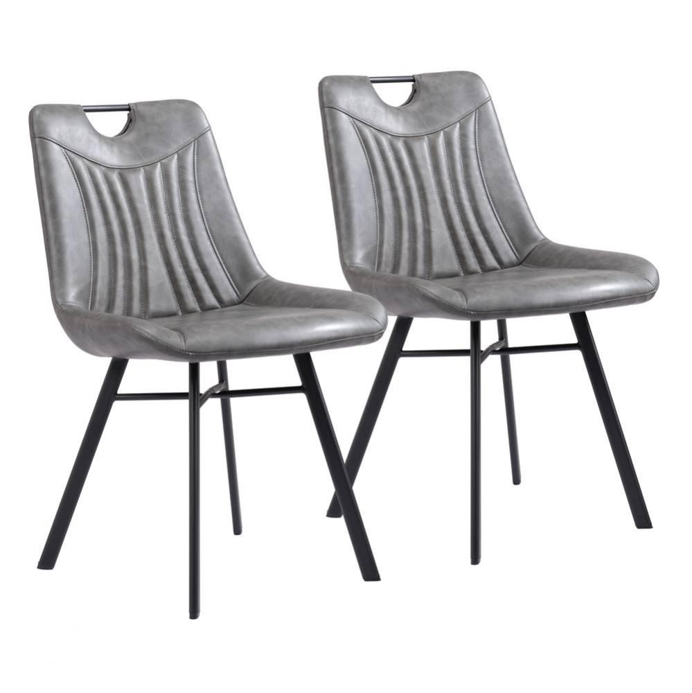Tyler Dining Chair (Set of 2) Vintage Gray