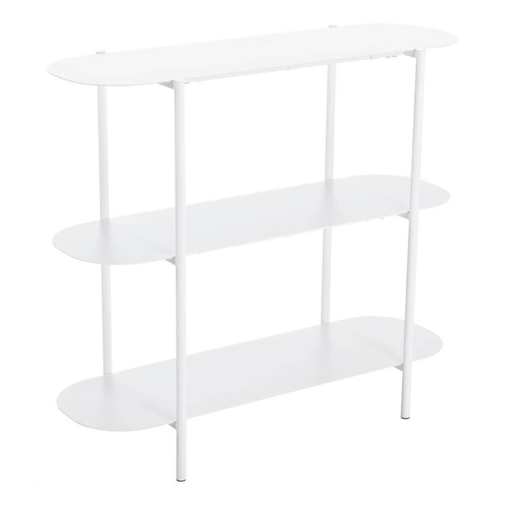 Tre Console Table White