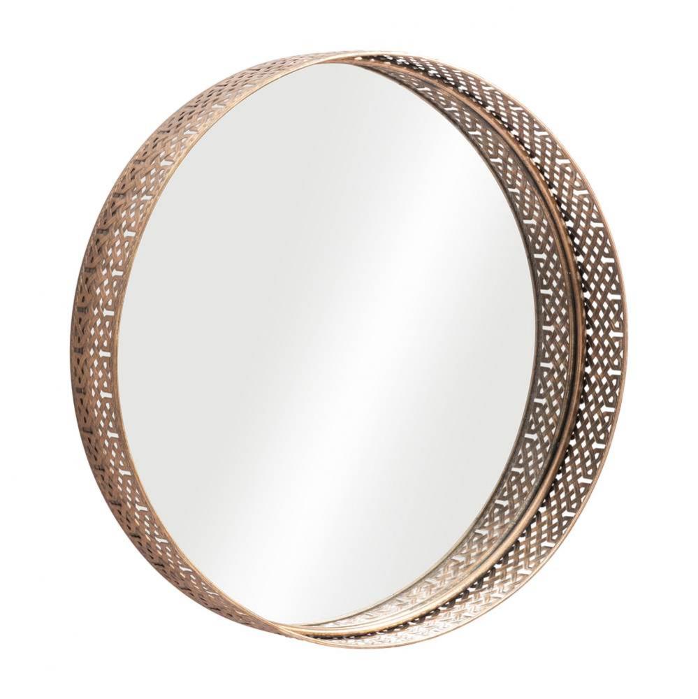 Faz Mirror Antique Gold