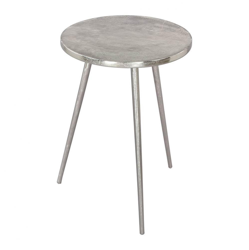 Politik Side Table Silver