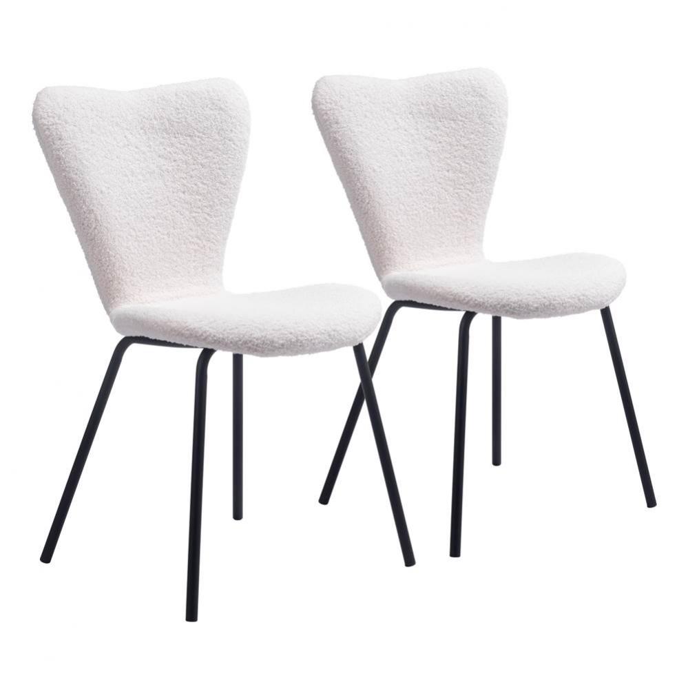 Thibideaux Dining Chair (Set of 2) Ivory