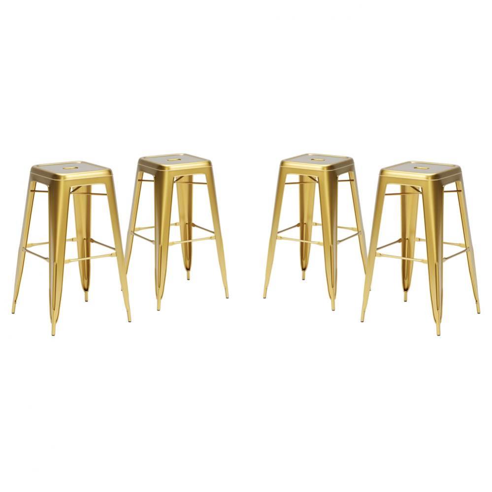 Marius Barstool (Set of 4) Brass