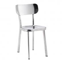 Zuo 100301 - Winter Chair Polished Stainless Steel (Set of 2)