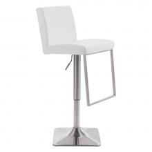 Zuo 100311 - Puma Bar Chair White