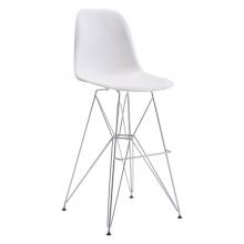 Zuo 100323 - Zip Bar Chair White