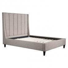 Zuo 100565 - Gilded Age Queen Bed Dove Gray