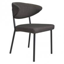 Zuo 100764 - Pontus Dining Chair Charcoal Gray (Set of 2)