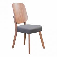 Zuo 100981 - Alberta Dining Chair (Set of 2) Walnut and Dark Gray