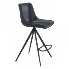 Zuo 101394 - Aki Counter Chair (Set of 2) Black