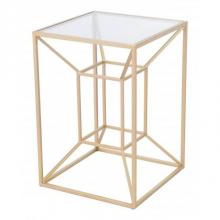 Zuo 101469 - Canyon Side Table Gold