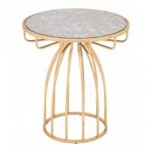 Zuo 101472 - Silo Side Table Mirror and Gold