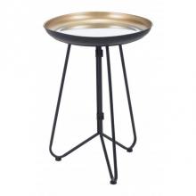 Zuo 101496 - Foley Accent Table Gold and Black