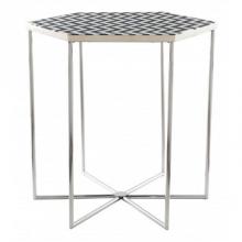 Zuo 101541 - Forma Side Table Black and White