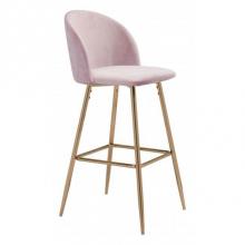 Zuo 101559 - Cozy Bar Chair Pink