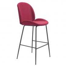 Zuo 101742 - Miles Bar Chair Red