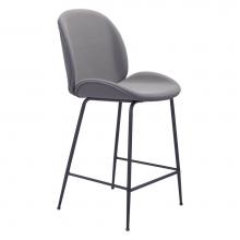 Zuo 101744 - Miles Counter Chair Gray