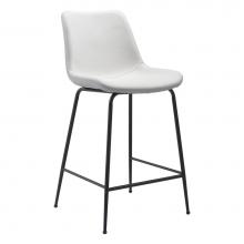 Zuo 101776 - Byron Counter Chair White