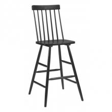 Zuo 101848 - Ashley Bar Chair Black